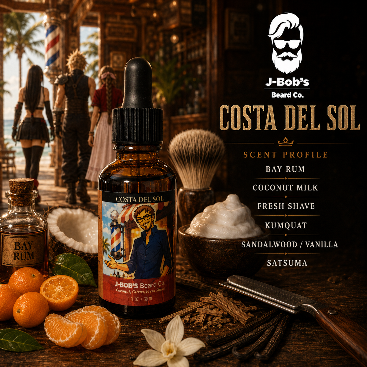 Costa Del Sol Beard Butter