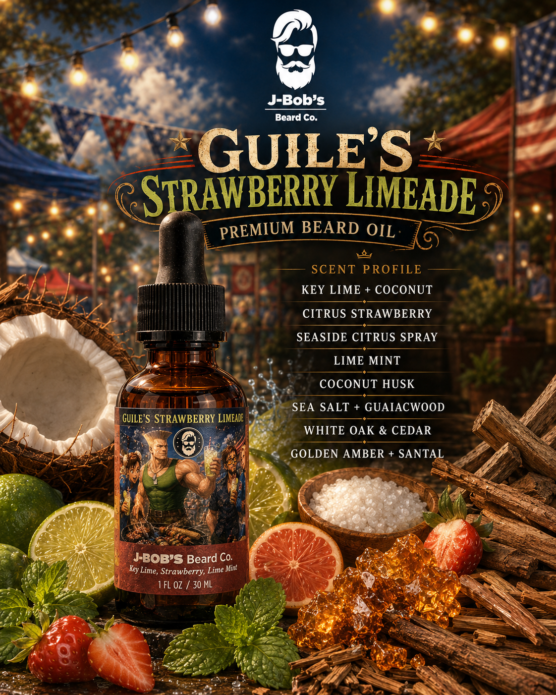 Guile's Strawberry Limeade