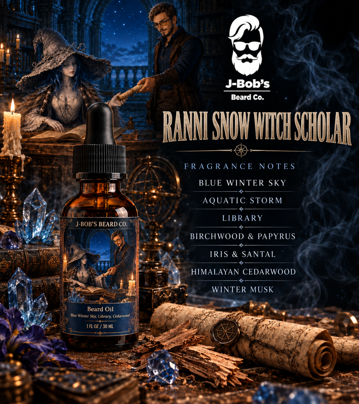 Ranni: Snow Witch Scholar Beard Oil