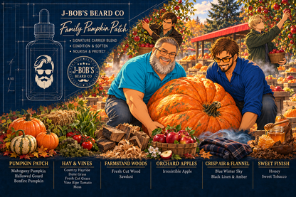 Family Pumpkin Patch Beard Oil