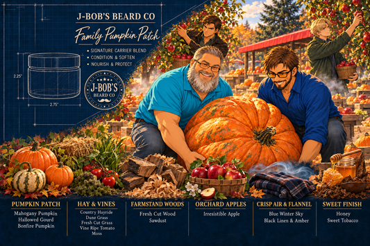 Family Pumpkin Patch Beard Butter