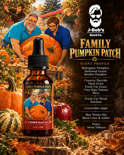 Family Pumpkin Patch Beard Oil