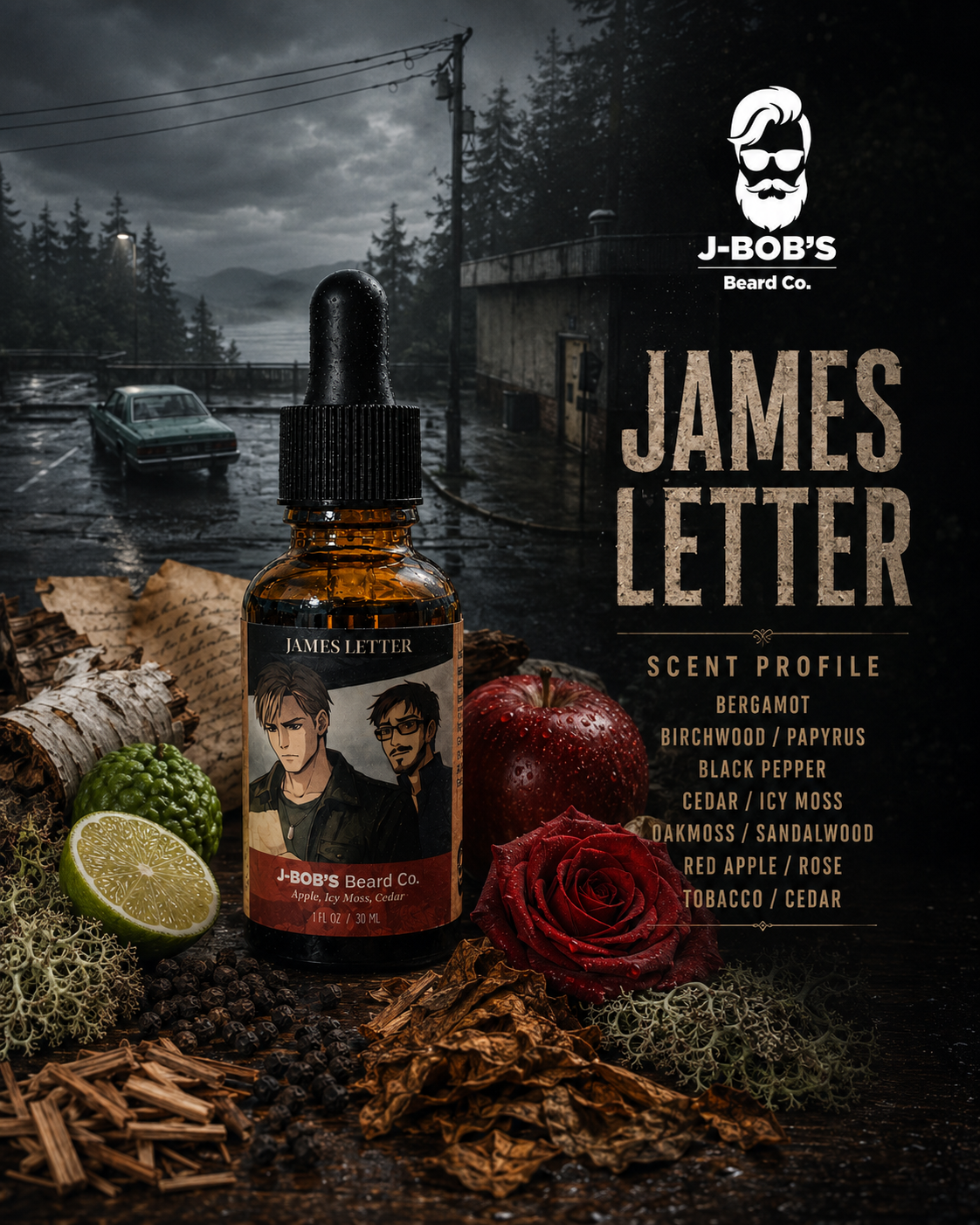 James Letter Beard Oil
