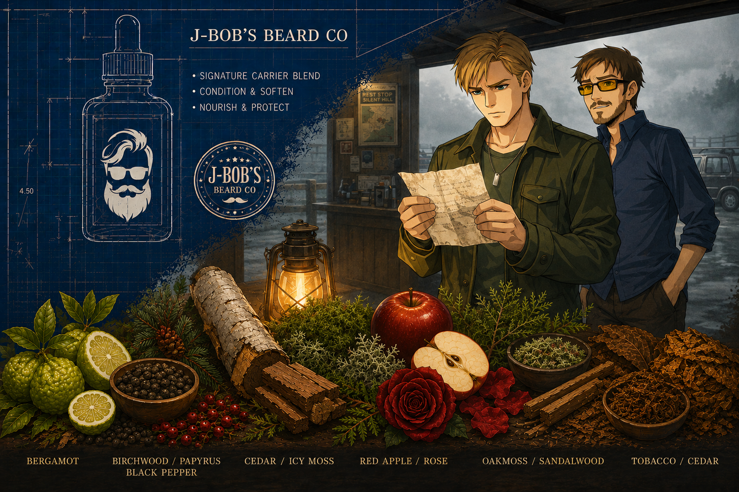 James Letter Beard Oil