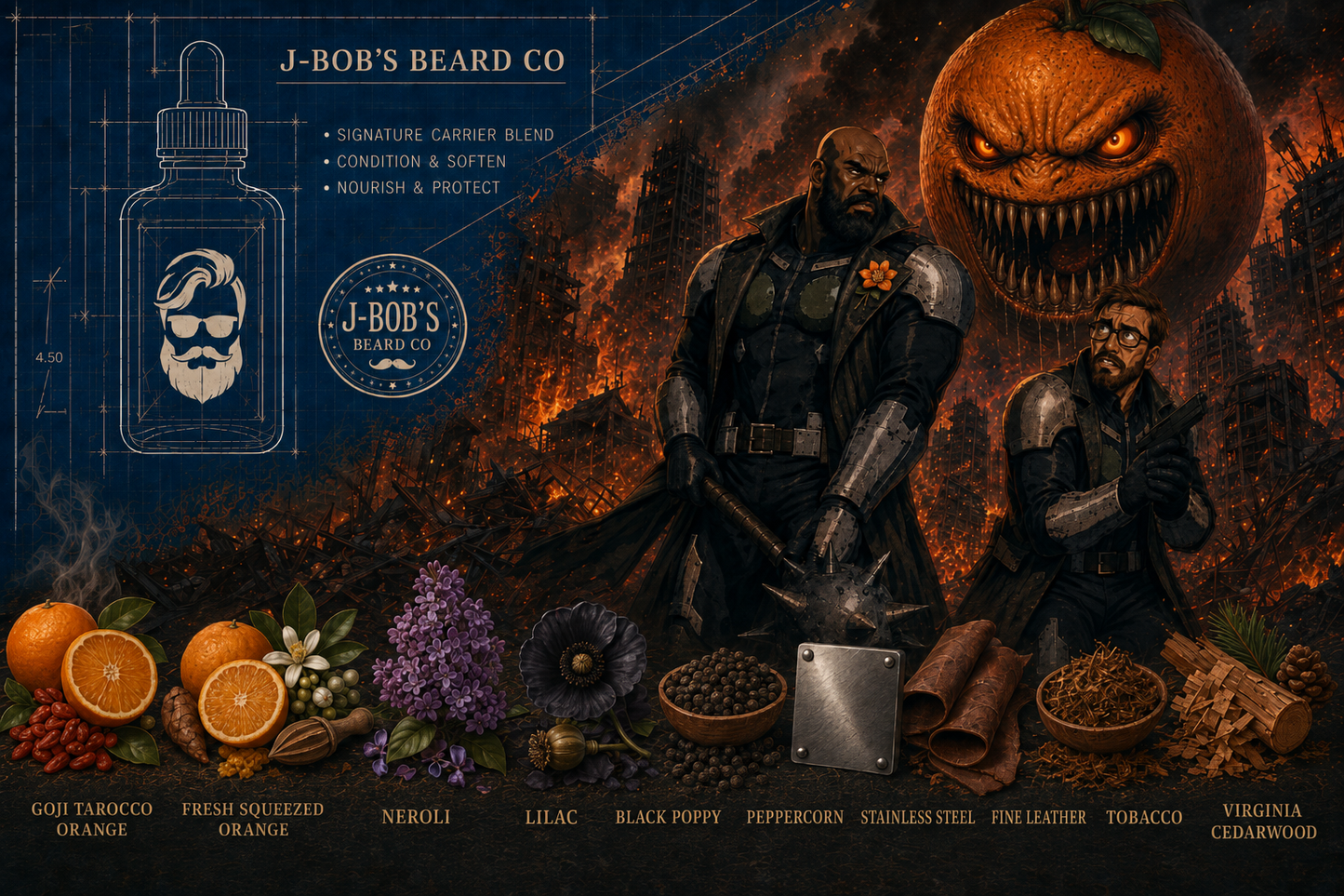 Kaiju: Code Orange Beard Oil