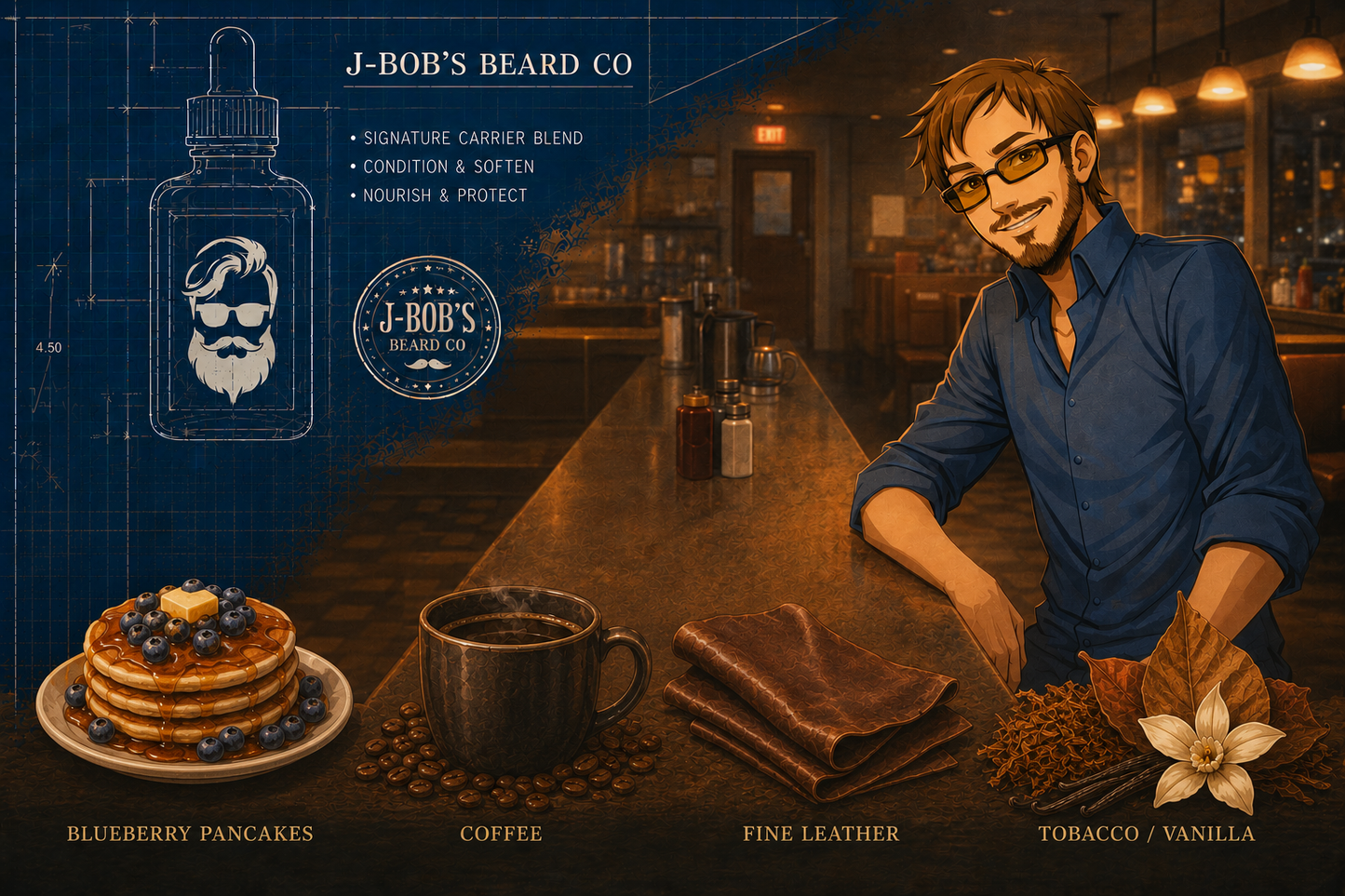 Midnight Diner Beard Oil