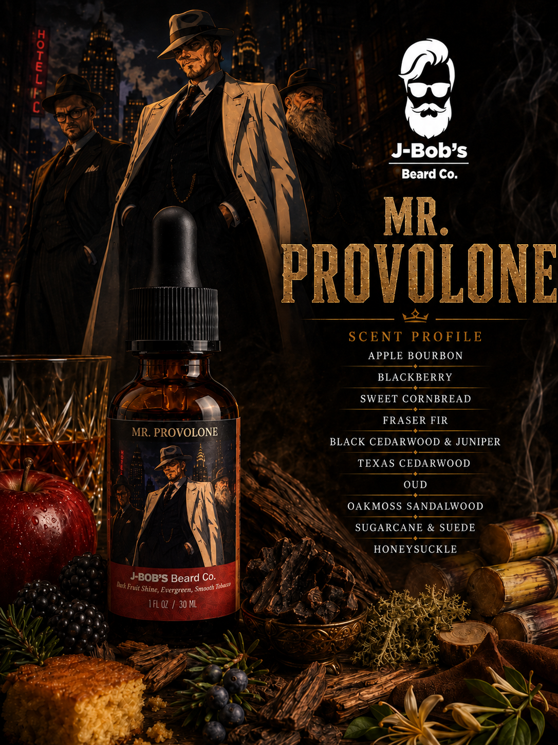 Mr. Provolone Beard Butter