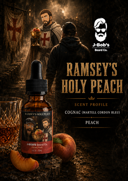 Ramsey’s Holy Peach Beard Oil