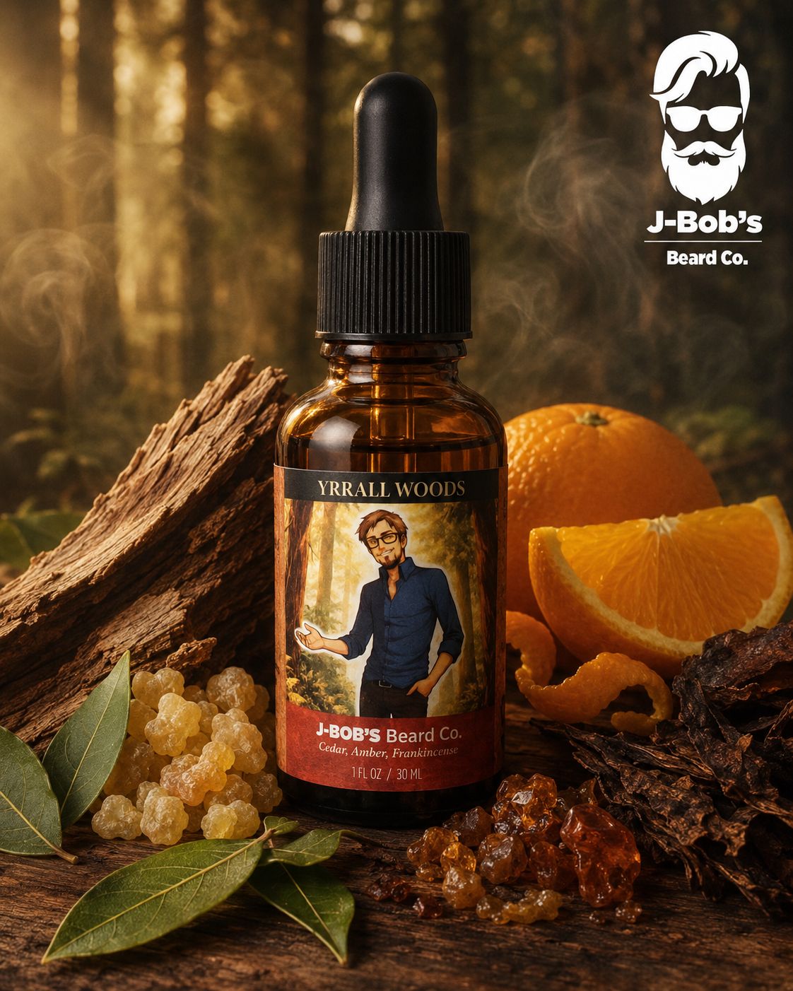 Yrrall Woods Beard Oil